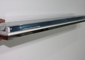 斜边灯角部特写